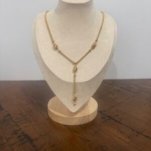 Pure 18K Japan yellow gold necklace